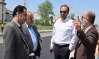 بازدید شهردار رشت از ادامه روند عملیات آسفالت پروژه بازگشایی خیابان ژ۵ محور شهید سلیمانی