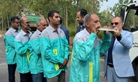 بدرقه کاروان خودرویی موکب «خدام‌العتره» با حضور رئیس شورای اسلامی و شهردار رشت