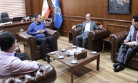 رئیس دانشگاه گیلان با شهردار رشت دیدار کرد